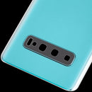 Tapa trasera de repuesto Samsung Galaxy S10 Prism Green con lente de cámara, SM-G973.