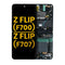 Pantalla con marco Samsung Galaxy Z Flip 4G (F700) / Z Flip 5G (F707) en Guatemala - Reparaciones y mayoristas disponibles en talleres autorizados.