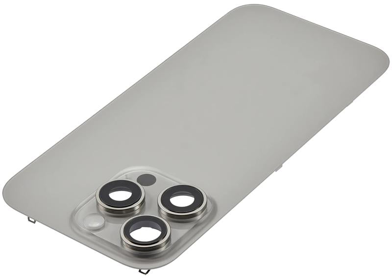 Tapa trasera con placa de acero y carga NFC inalámbrica para iPhone 16 Pro en Guatemala.