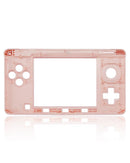 Encuentra la carcasa media compatible para Nintendo 3DS (Coral) en Guatemala, tanto para reemplazo como para reparaciones en talleres especializados.