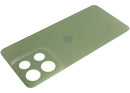 Tapa trasera verde Iguana original para Motorola Moto G15 (XT2521), ideal para repuesto o reparación.