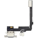 Puerto de carga flex usado para iPhone 16 Pro, color blanco titanio, A3083, A3292.