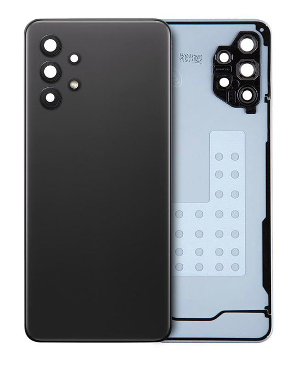Tapa trasera con lente de camara para Samsung Galaxy A32 5G original (Awesome Black)