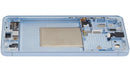 Pantalla OLED refurbished Sky Blue para Samsung Galaxy S26 5G, con marco, ideal para cambio o reparación de display roto.