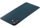 Tapa trasera verde oscuro para Samsung Galaxy A07 4G (A075) con lente de cámara, sin logo, Aftermarket Plus.