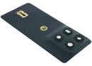 Tapa trasera insert assembly original Motorola Razr Fold XT2651-1, color negro, para reparación de celular.