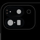Lente de vidrio para cámara trasera Google Pixel 9 Pro Fold, repuesto original para reparación de pantalla.
