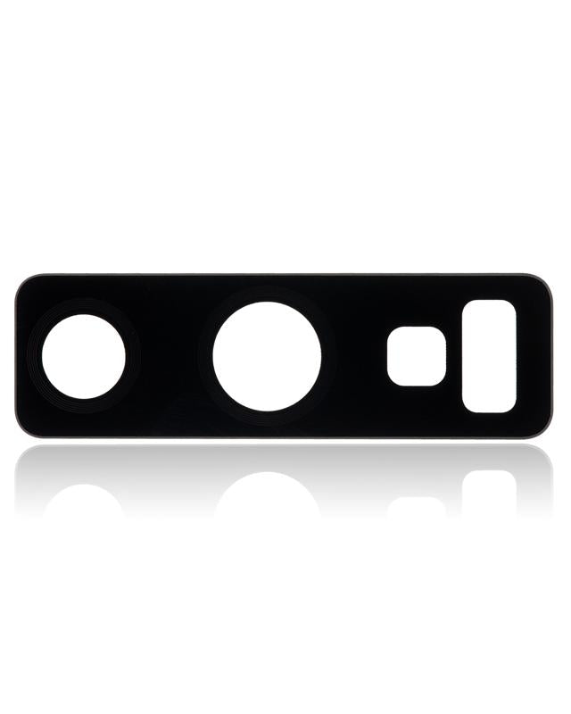 Lente de camara trasera (solo vidrio) con adhesivo para Samsung Galaxy Note 9 (Negro medianoche)