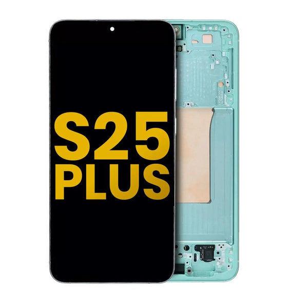 Reparación de pantalla OLED con marco para Samsung Galaxy S25 Plus 5G en Guatemala.