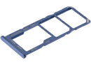 Bandeja SIM de repuesto azul cielo para Samsung Galaxy M32 (M325F), pieza original.