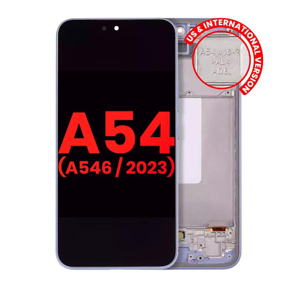 Reparación de pantalla OLED con marco para Samsung Galaxy A54 5G en Guatemala.