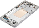 Pantalla OLED con marco para Samsung Galaxy S24 5G, color verde jade, repuesto Aftermarket Plus.