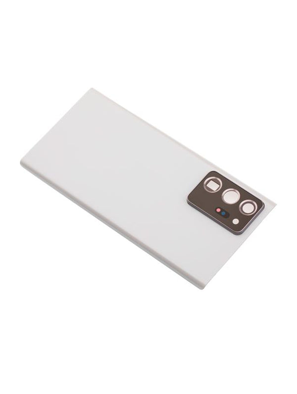 Tapa trasera con lente de camara para Samsung Galaxy Note 20 Ultra (Blanco Mistico)