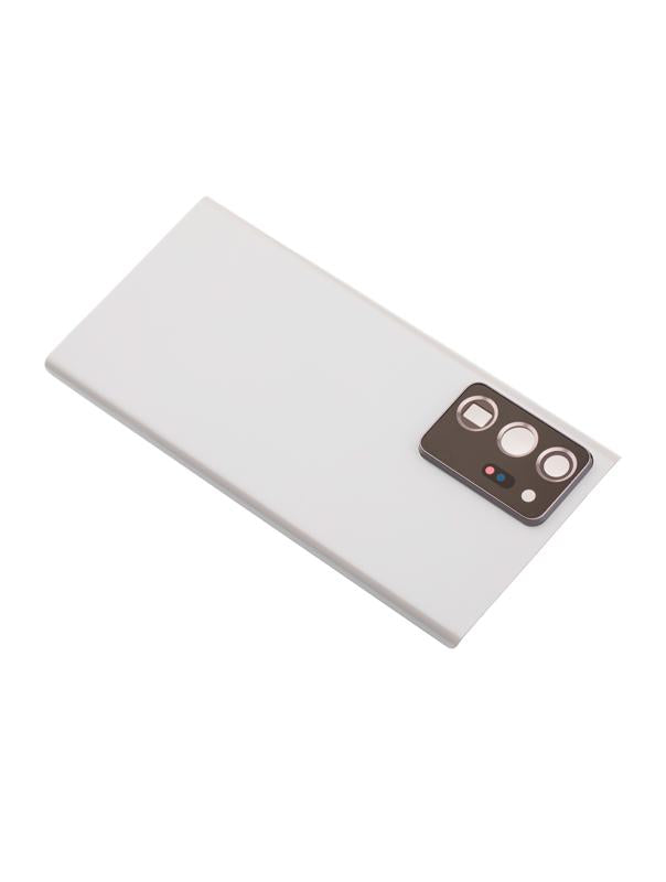 Tapa trasera con lente de camara para Samsung Galaxy Note 20 Ultra (Blanco Mistico)