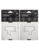 Stencil BGA Qianli Bumblebee QS174 para reballing de la placa base del Xiaomi 12 Pro, capa intermedia.