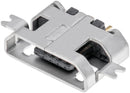 Reparación de puerto de carga con soldadura requerida en Guatemala para 05 Pin Micro B con 2 puntos de anclaje, ideal para profesionales y mayoristas de componentes electrónicos usados.