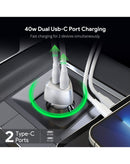 Encuentra el cargador de carro Esoulk de 40W en Guatemala, ideal para recargar tus dispositivos mientras viajas.