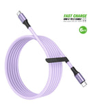 Encuentra el cable de carga USB C-C de 100W de SlowBack en Guatemala para una carga rápida y confiable.