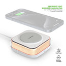 Compra la base de carga inalámbrica Esoulk 15W Night Light en Guatemala con envío rápido y seguro.