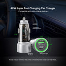 Compra el cargador de auto Esoulk PD QC USB A+C Plateado (30W) en Guatemala al mejor precio en talleres de accesorios para dispositivos móviles.