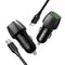 Encuentra el cargador de auto Esoulk USB C+A PD&QC de 48W en Guatemala para mayoristas de accesorios electrónicos.