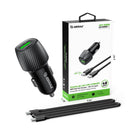 Encuentra el cargador de auto Esoulk USB C+A PD&QC de 48W en Guatemala para mayoristas de accesorios electrónicos.