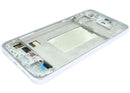 Pantalla OLED lavanda con marco para Samsung Galaxy A36 5G (A366), repuesto aftermarket de alta calidad.