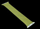 Correa Apple Braided Solo Loop chartreuse para Apple Watch 44mm-49mm, talla 7 (Medium), trenzada y sin broches.