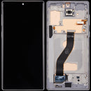Pantalla incell Samsung Galaxy Note 10 Aura Glow plata, repuesto para reparación de display roto SM-N970F.