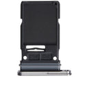 Bandeja SIM sencilla gris para Samsung Galaxy S25 FE 5G (SM-S731B), repuesto original.