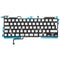 Compra la luz de teclado para MacBook Pro 13 (A2289 / Early 2020) (A2338 / Late 2020) con teclado Inglés UK en Guatemala.