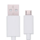 Cable de datos MicroUSB original para Motorola Moto (Blanco)