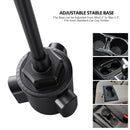 Soporte para teléfono con brazo largo de 11" color negro de la marca Esoulk ideal para vehículos en Guatemala.