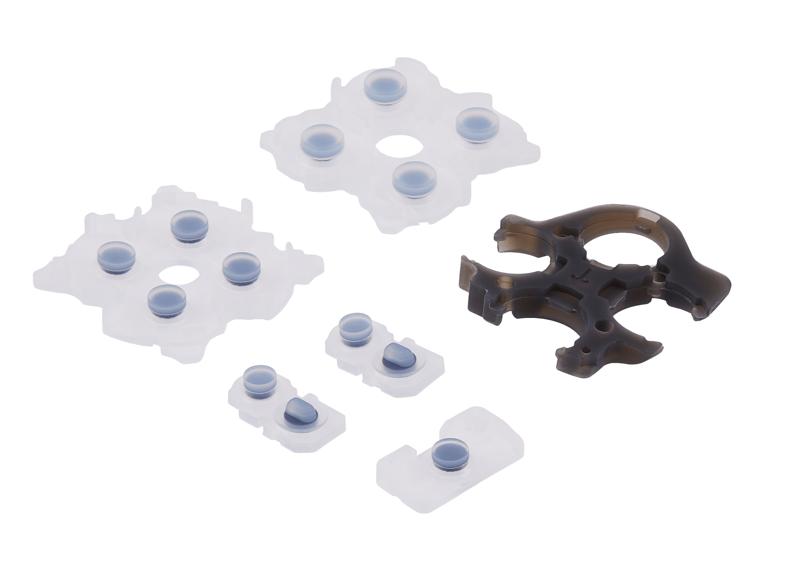 Pads de goma conductiva para controles de PlayStation 5 (Version 2)