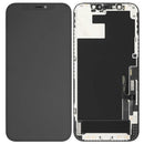Pantalla LCD original usada para iPhone 12/12 Pro, lista para reemplazo de pantalla rota.