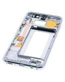 Marco medio para Samsung Galaxy S8 Plus con pequeñas piezas (Plata Artica)