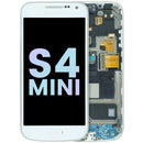 Pantalla LCD original Samsung Galaxy S4 mini blanca, display de repuesto para modelos GT-I9195, I9190, I9192.