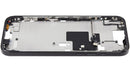 Chasis medio negro titanio para iPhone 16 Pro Max (US) con botones de encendido y volumen, repuesto A3212.