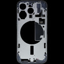 Carcasa intermedia con piezas pequenas iPhone 15 Pro (EU / Global Version) (Azul Titanium)