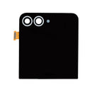 Pantalla original Samsung Galaxy Z Flip 6 5G (SM-F741B) blanca, display LCD de repuesto.
