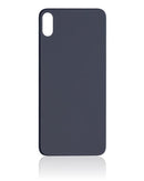 Tapa trasera con adhesivo 3M para iPhone XS Max (Orificio grande para camara) (Gris Espacial)