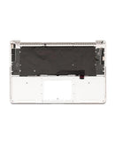 Tapa superior plateada con teclado ANSI US y micrófono para MacBook Pro 15" Retina A1398, refurbished, repuesto.