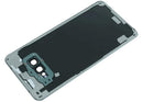 Tapa trasera verde de cristal para Samsung Galaxy S10e con lente de cámara, Service Pack SM-G970F.