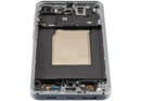 Pantalla OLED refurbished para Samsung Galaxy A57 5G Icyblue con marco, repuesto para reparación.