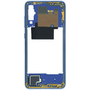 Chasis intermedio original Samsung Galaxy A70 azul (A705) para reparar y reemplazar.