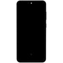 Pantalla Samsung Galaxy S24 FE 5G Aftermarket Plus Graphite con marco para reparación de display roto.