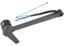 Brazo delantero izquierdo original para DJI Mavic 3 Cine, listo para reparación de drones.