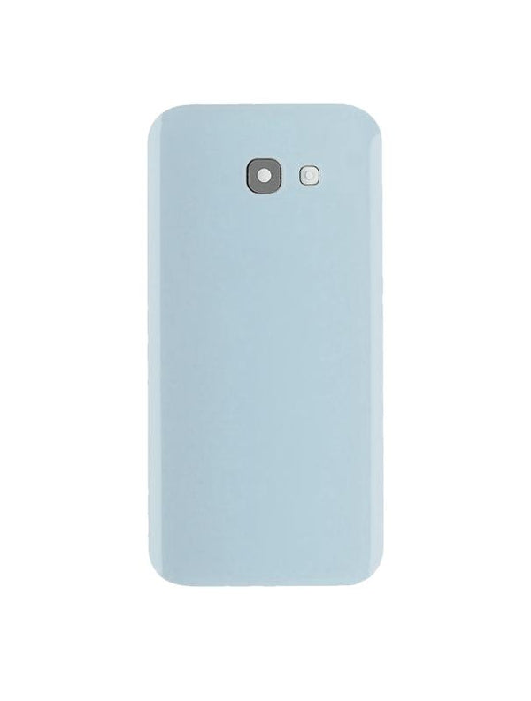 Tapa trasera original Samsung Galaxy A5 (A520 / 2017) en color azul disponible en Guatemala para reparaciones y ventas al por mayor.
