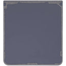 Tapa trasera inferior de vidrio para Samsung Galaxy Z Flip 7 5G en color Mint, repuesto original.