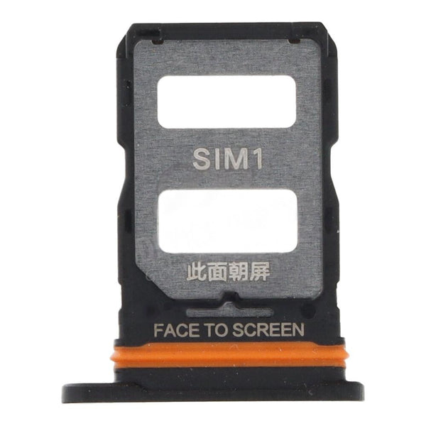 Bandeja de Tarjeta SIM para Xiaomi 12 Lite Version Doble Tarjeta Negro Original